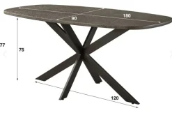 Amsterdam Bronvik ruokapöytä 180cm