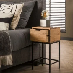 Amsterdam Flat yöpöytä, akaasia