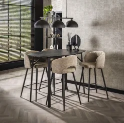 Amsterdam Onyx baaripöytä 140cm