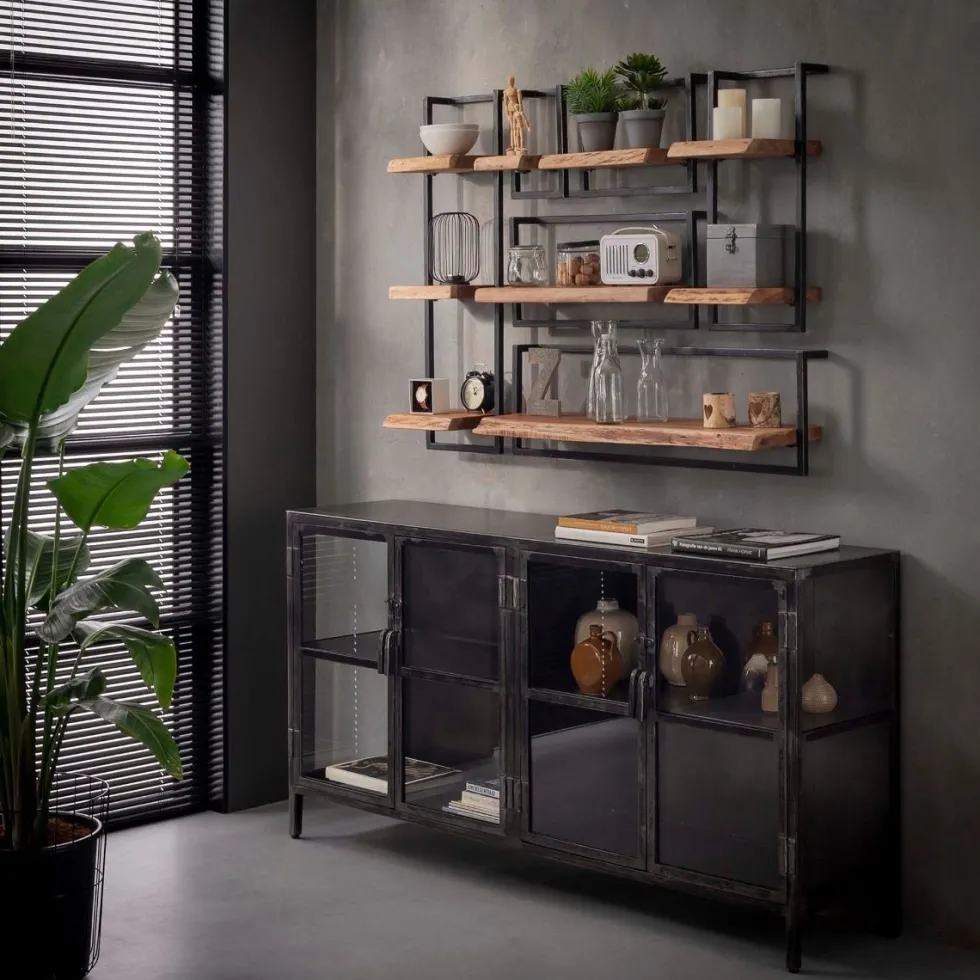 Amsterdam seinähylly 100cm