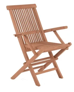 Aruba pöytä + 4 Bermuda tuolia, tiikkiä