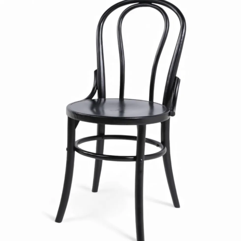 Bistro ruokapöydän tuoli, musta