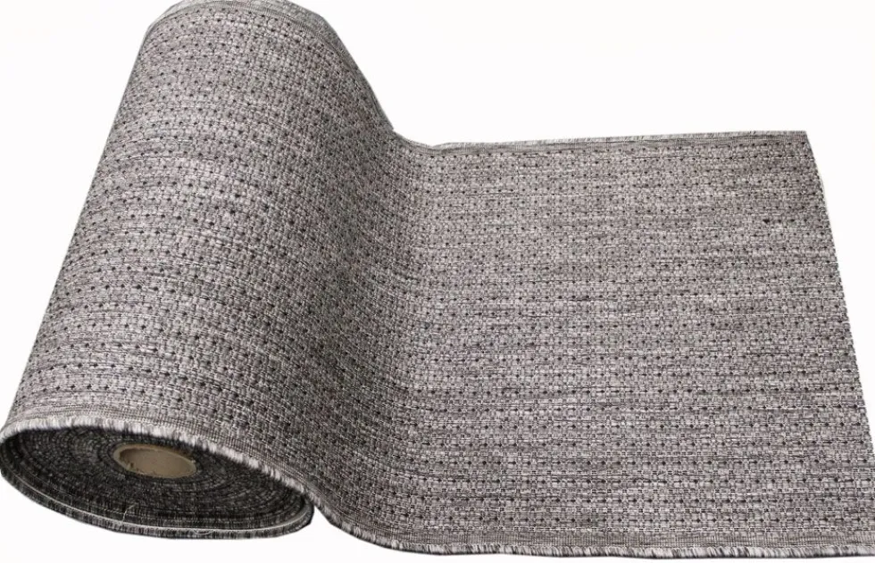 Cairo käytävämatto 120 cm harmaa