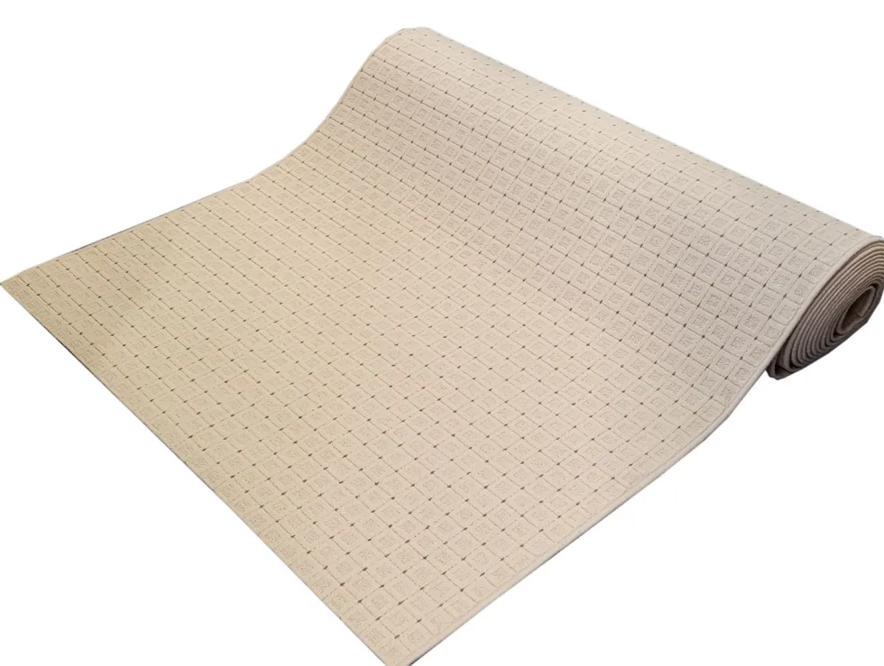 Campus käytävämatto 120 cm luonnonvalkoinen