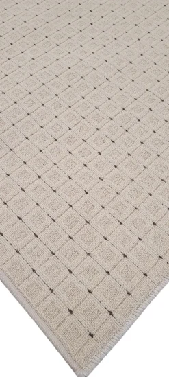 Campus käytävämatto 120 cm luonnonvalkoinen