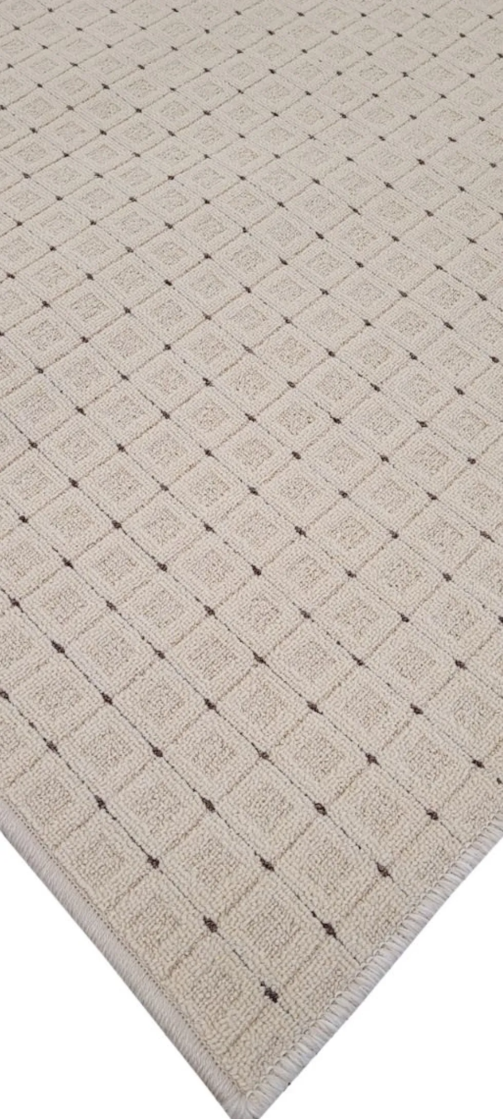 Campus käytävämatto 120 cm luonnonvalkoinen