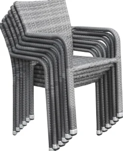 Cannes terassipöytä 250 cm + Apollo tuolit, eri värejä
