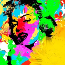 Canvastaulu 60x60, Marilyn Monroe