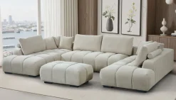 Dumbo U-kulmasohva beige