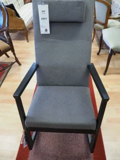 Eimi Nap keinutuoli, Harmaa/musta