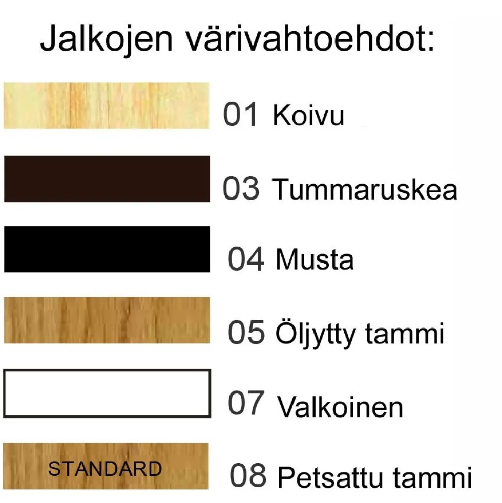 Emma vuodesohva divaanilla, eri värejä