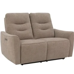 Evelyn 3+2 sohvakalusto sähkömekanismeilla, khaki