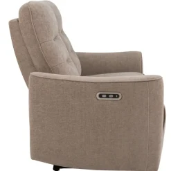 Evelyn 3+2 sohvakalusto sähkömekanismeilla, khaki