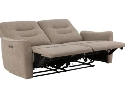 Evelyn 3+2 sohvakalusto sähkömekanismeilla, khaki
