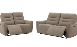 Evelyn 3+2 sohvakalusto sähkömekanismeilla, khaki