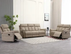Grand 3+2+1 sohvakalusto mekanismeilla, beige