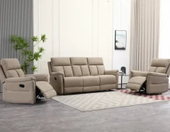 Grand 3+1+1 sohvakalusto mekanismeilla, beige
