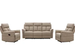 Grand 3+1+1 sohvakalusto mekanismeilla, beige