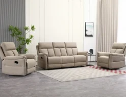 Grand 3+1+1 sohvakalusto mekanismeilla, beige
