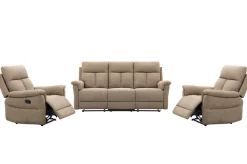 Grand 3+1+1 sohvakalusto mekanismeilla, beige