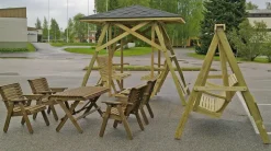 Grön penkki ulkokäyttöön