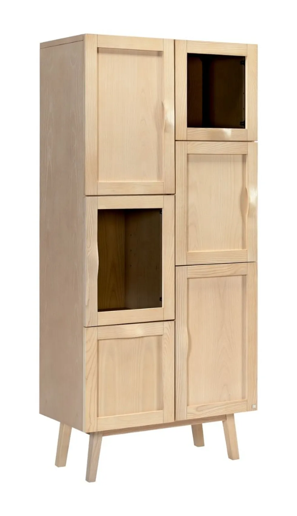 Hans K Rainbow vitriini, valkoöljytty tammi