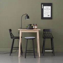 Hans K Y5-baarituoli, 63cm musta
