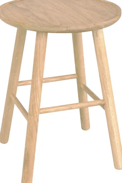 Hans K ZigZag jakkara 47cm, valkoöljytty tammi