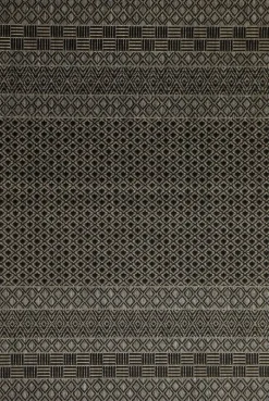 Havana-matto musta, 160x230 cm