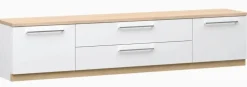 Havi TV-taso 180cm 2-ovella ja 2-laatikolla, eri värejä