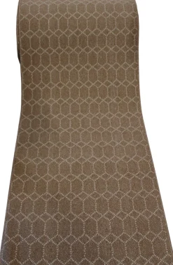 Helmi käytävämatto 80 cm ruskea