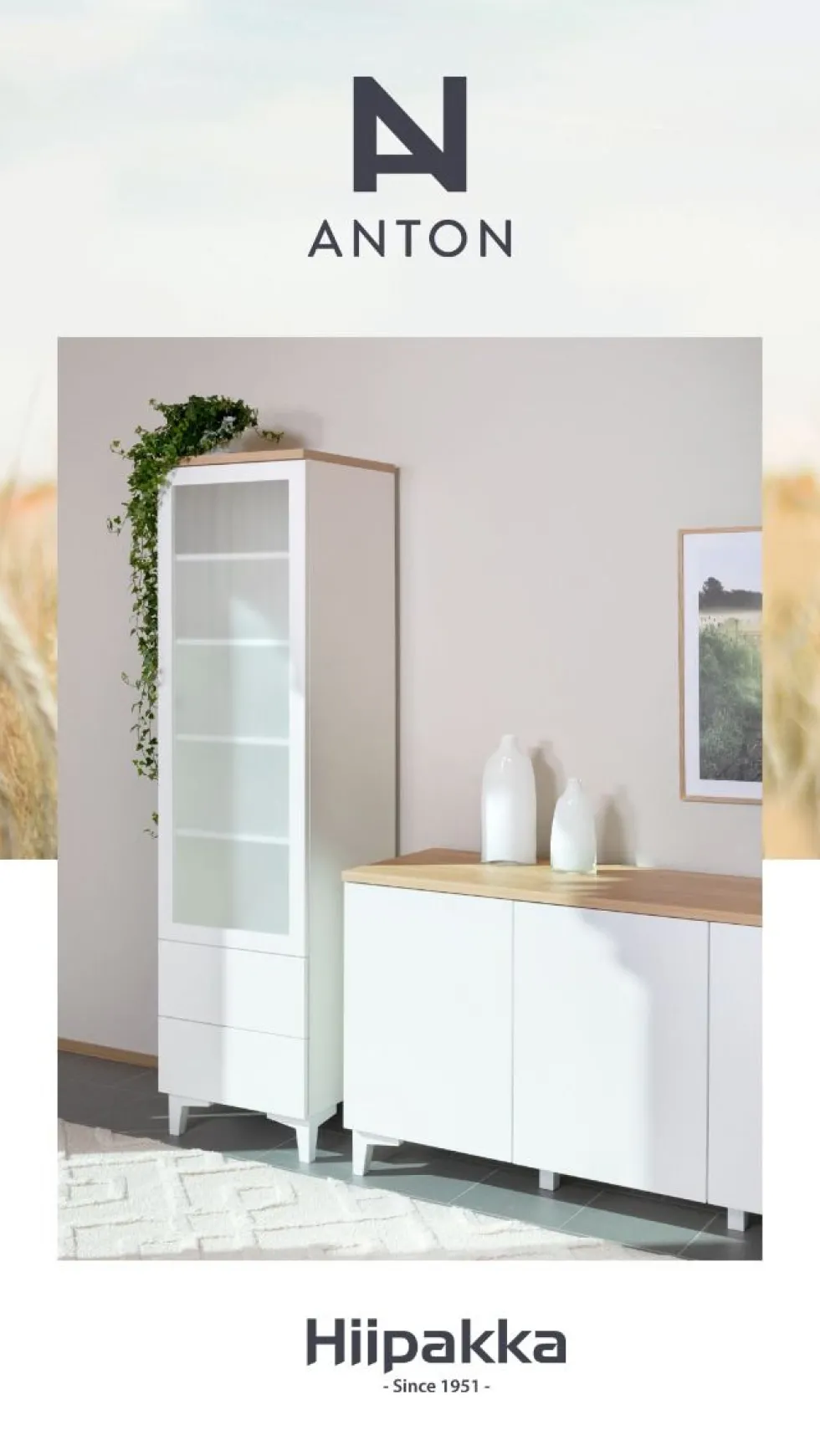 Hiipakka Anton TV-taso 150cm, umpiovilla
