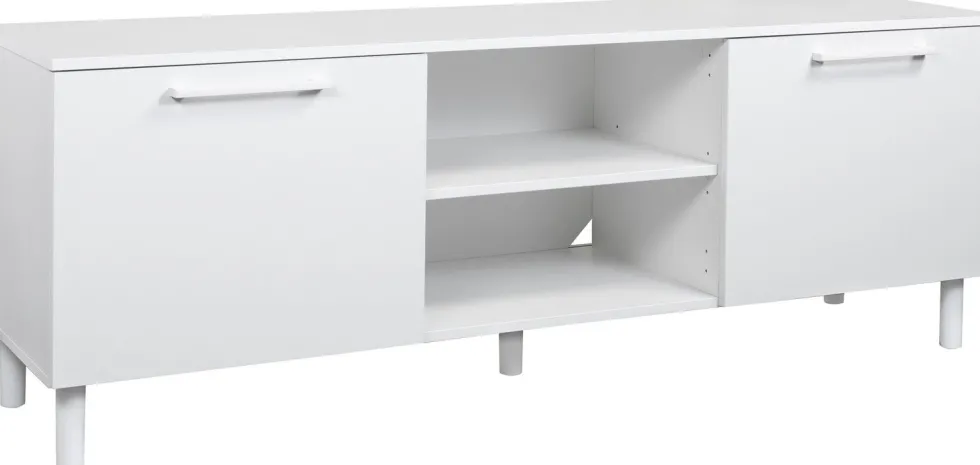 Hiipakka Solo TV-taso 166 cm, valkoinen