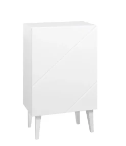 Hiipakka Vilja lipasto 50 cm kaapilla, valkoinen