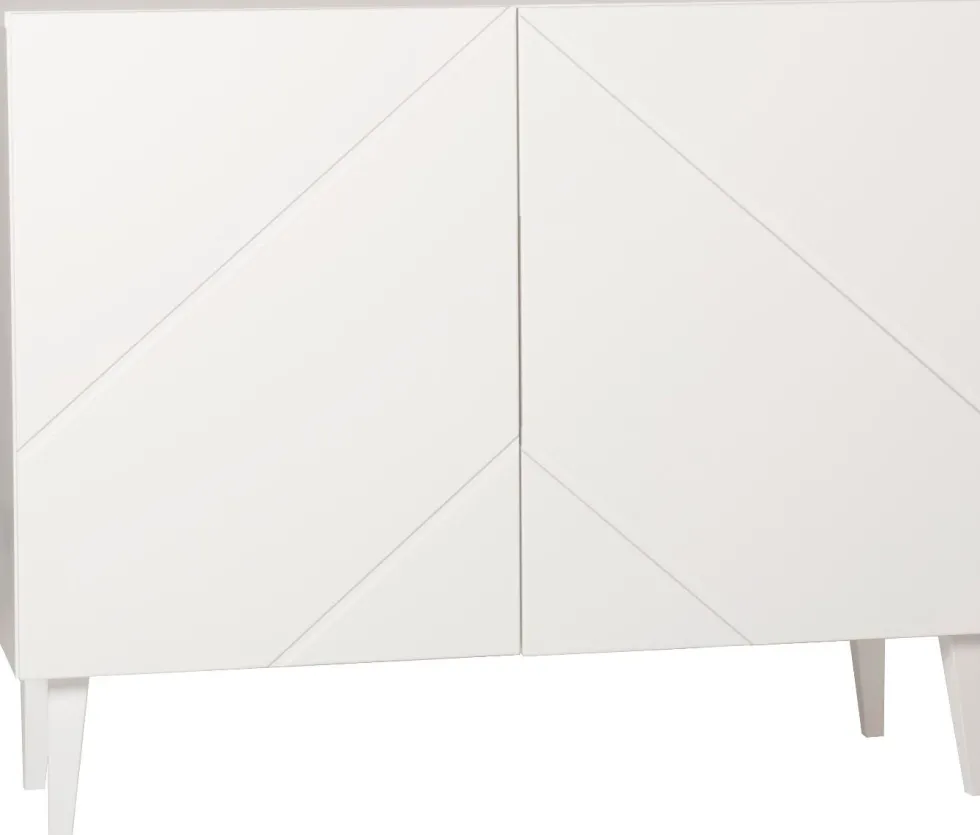 Hiipakka Vilja ovikaappi/lipasto 100cm, valkoinen