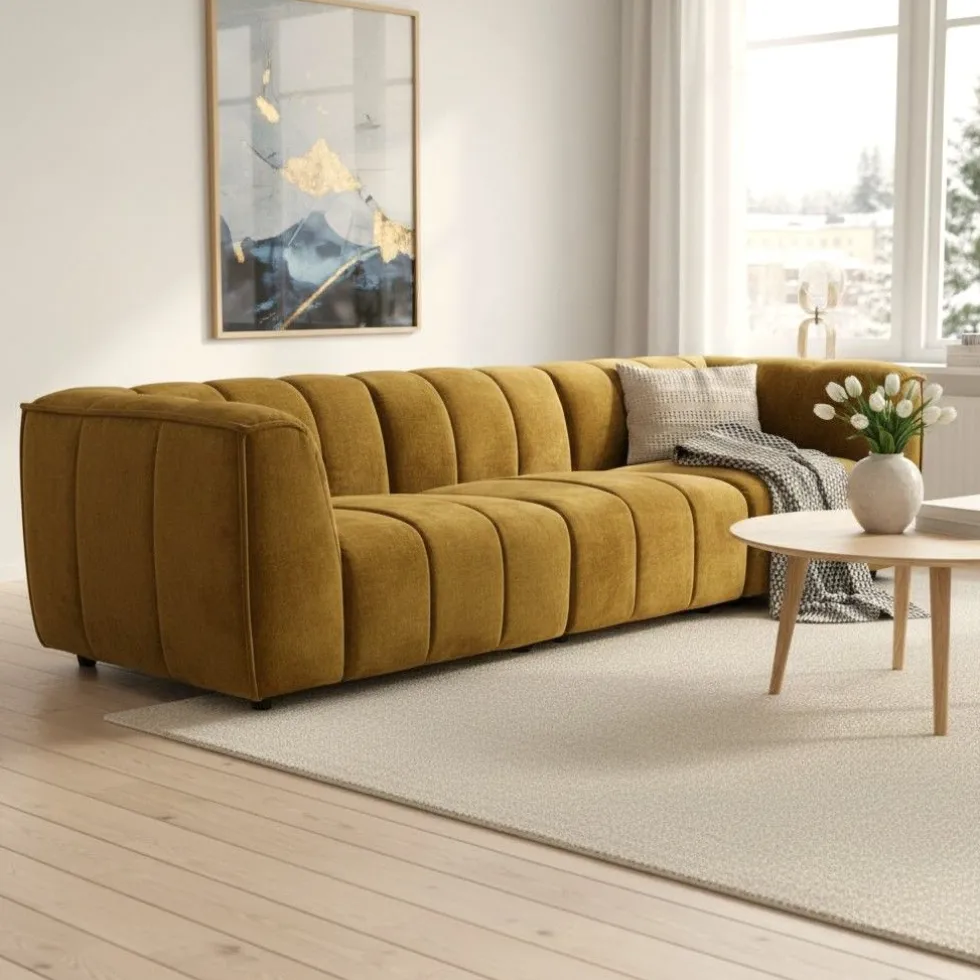 Infinity sohva 283 cm keltainen