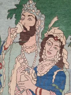 Isfahan matto, 139x216 cm