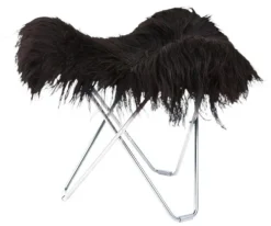 Jakkara/rahi Cuero Iceland Flying Goose, Black Wild