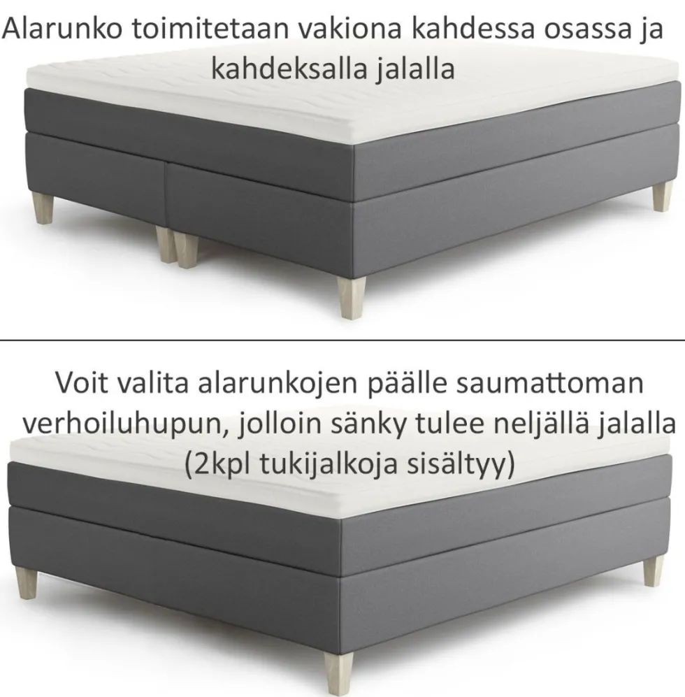 Jensen Majestic jenkkisänky 210x210cm