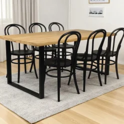 Koski tammi ruokaryhmä Bistro tuoleilla kuudelle