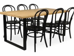 Koski tammi ruokaryhmä Bistro tuoleilla kuudelle