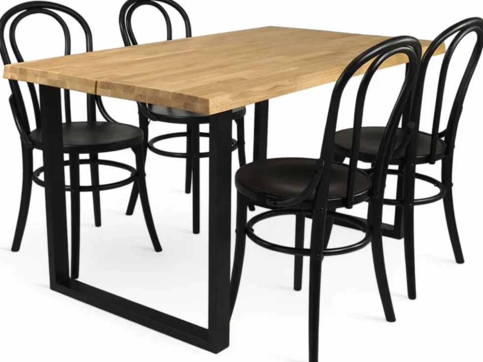 Koski tammi ruokaryhmä Bistro tuoleilla neljälle
