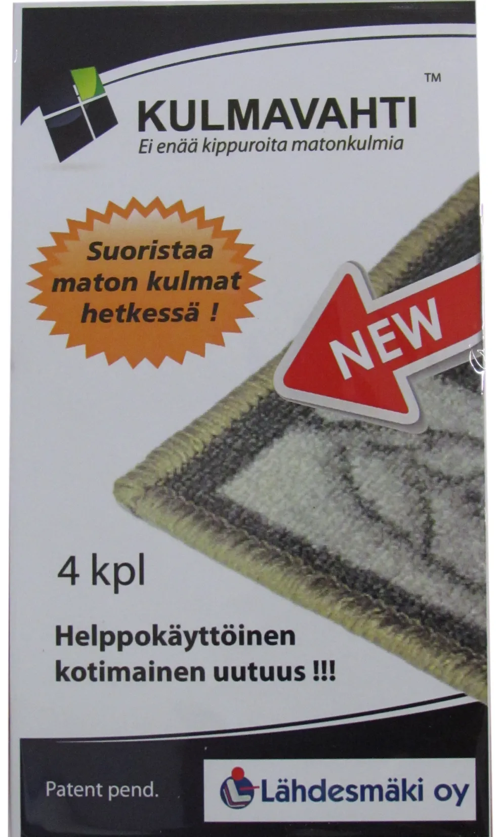 Kulmavahti, maton kulmien oikaisija