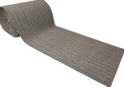 Käytävämatto harmaa raita 80 cm