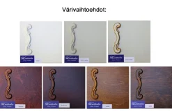 Laitala Kustavilainen nojatuoli, paljon värejä