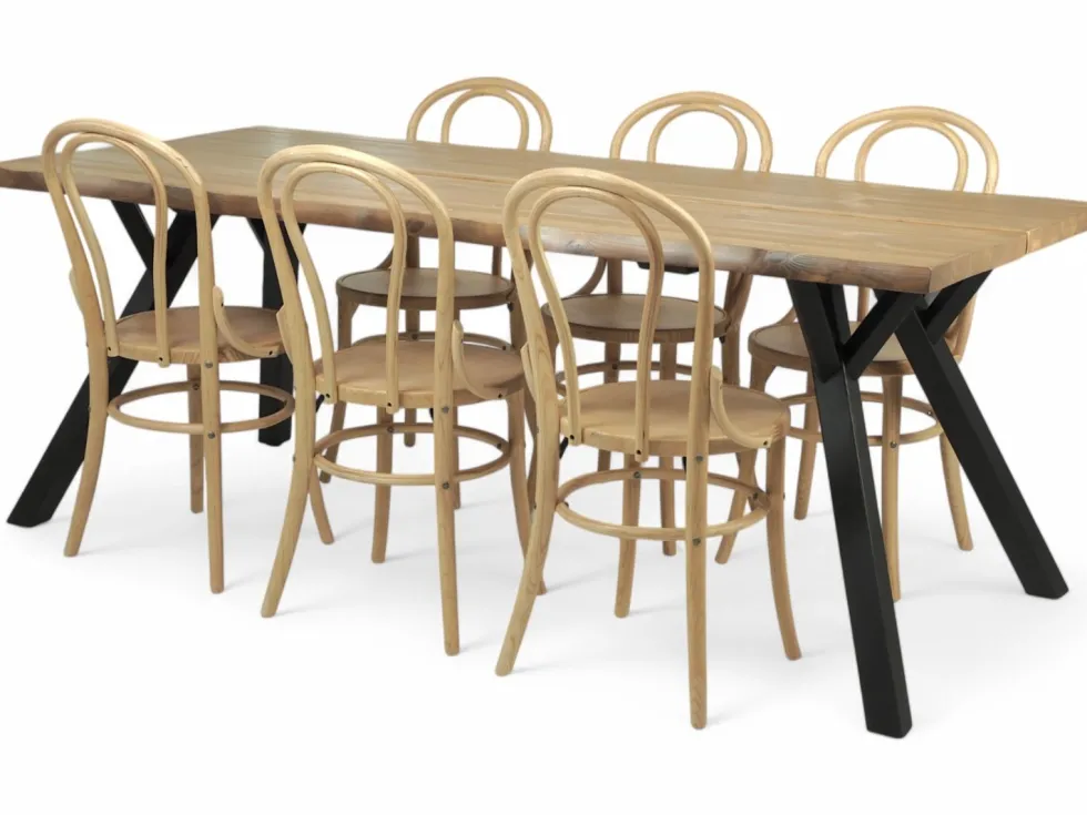 Lana-Bistro ruokaryhmä kuudelle, eri värejä