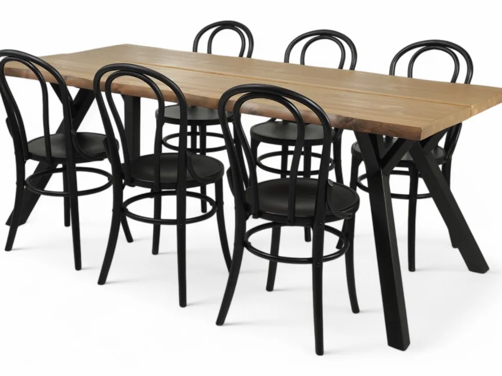 Lana-Bistro ruokaryhmä kuudelle, eri värejä