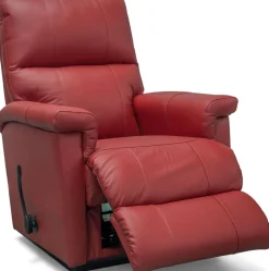 La-Z-Boy Ethan recliner mekanismituoli, punainen nahka