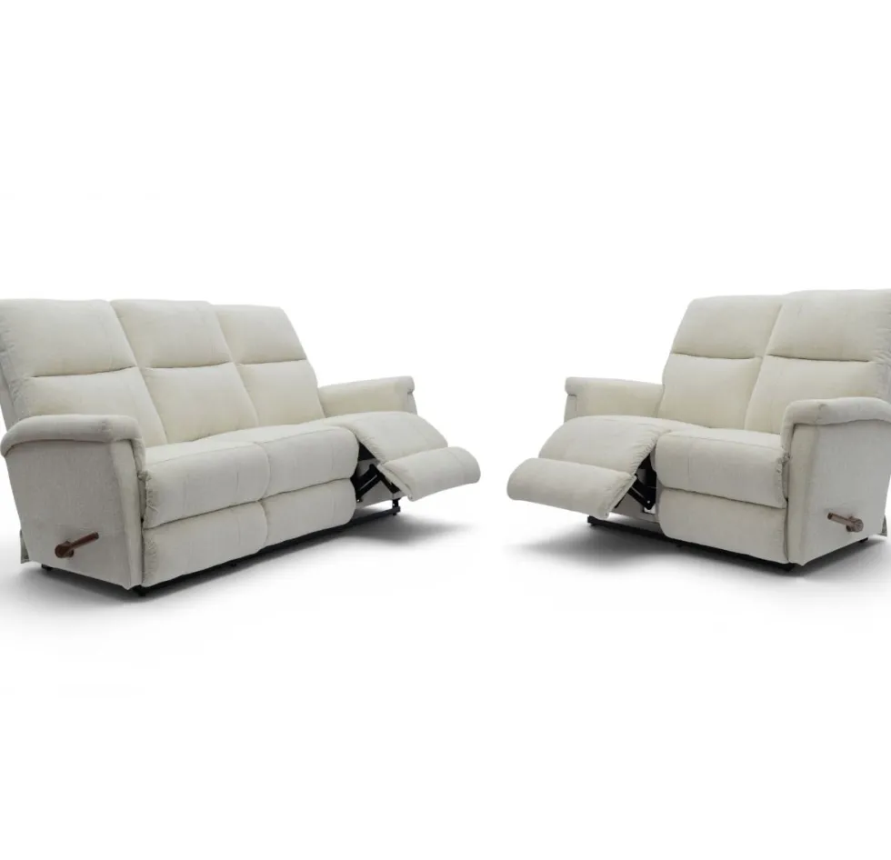 La-Z-Boy Ethan 3+2 recliner sohvakalusto, vaalea