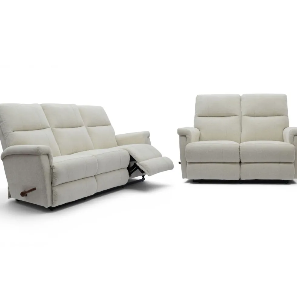 La-Z-Boy Ethan 3+2 recliner sohvakalusto, vaalea